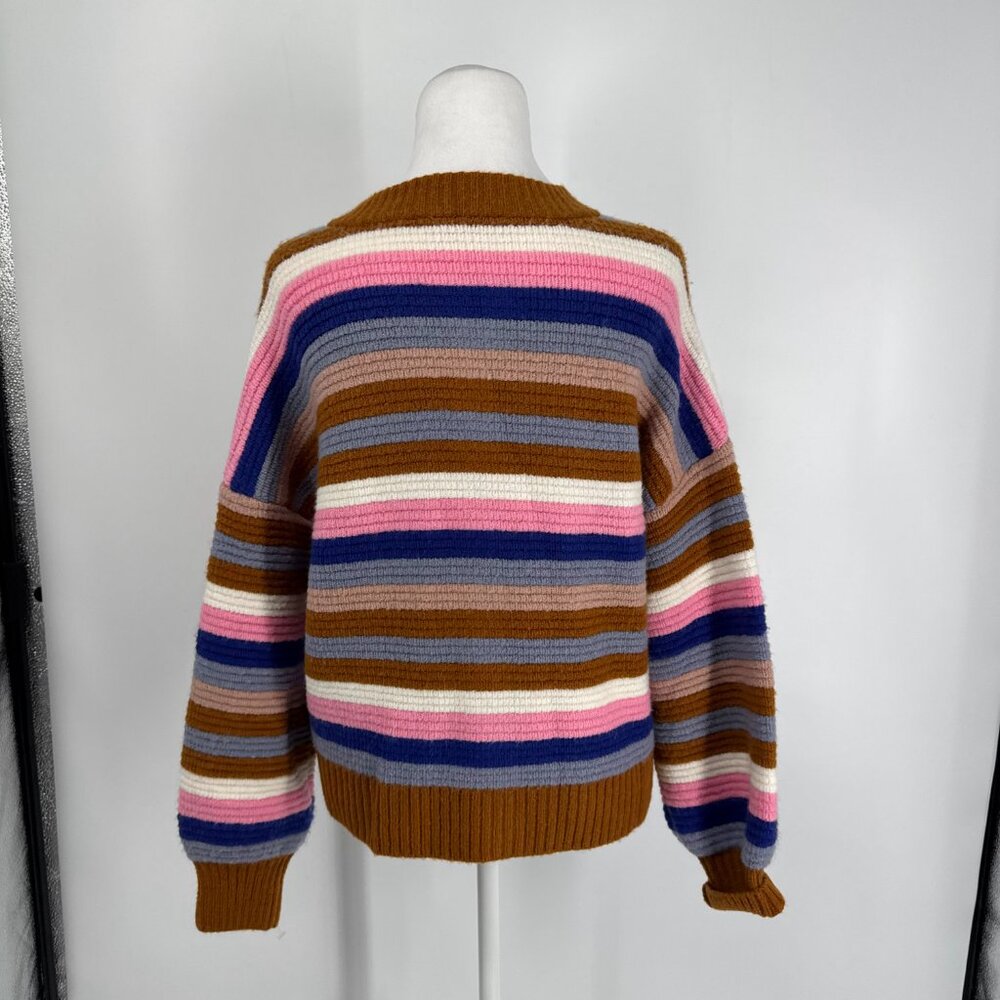 Madewell Striped Springview Sweater Cardigan Size S - Picture 7 of 13